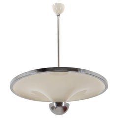 Rare Bauhaus Chandelier with Indirect Light by IAS, 1920s