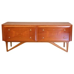 La Permanente Mobili Cantu Sideboard chest of drawers in teak wood from the 1950