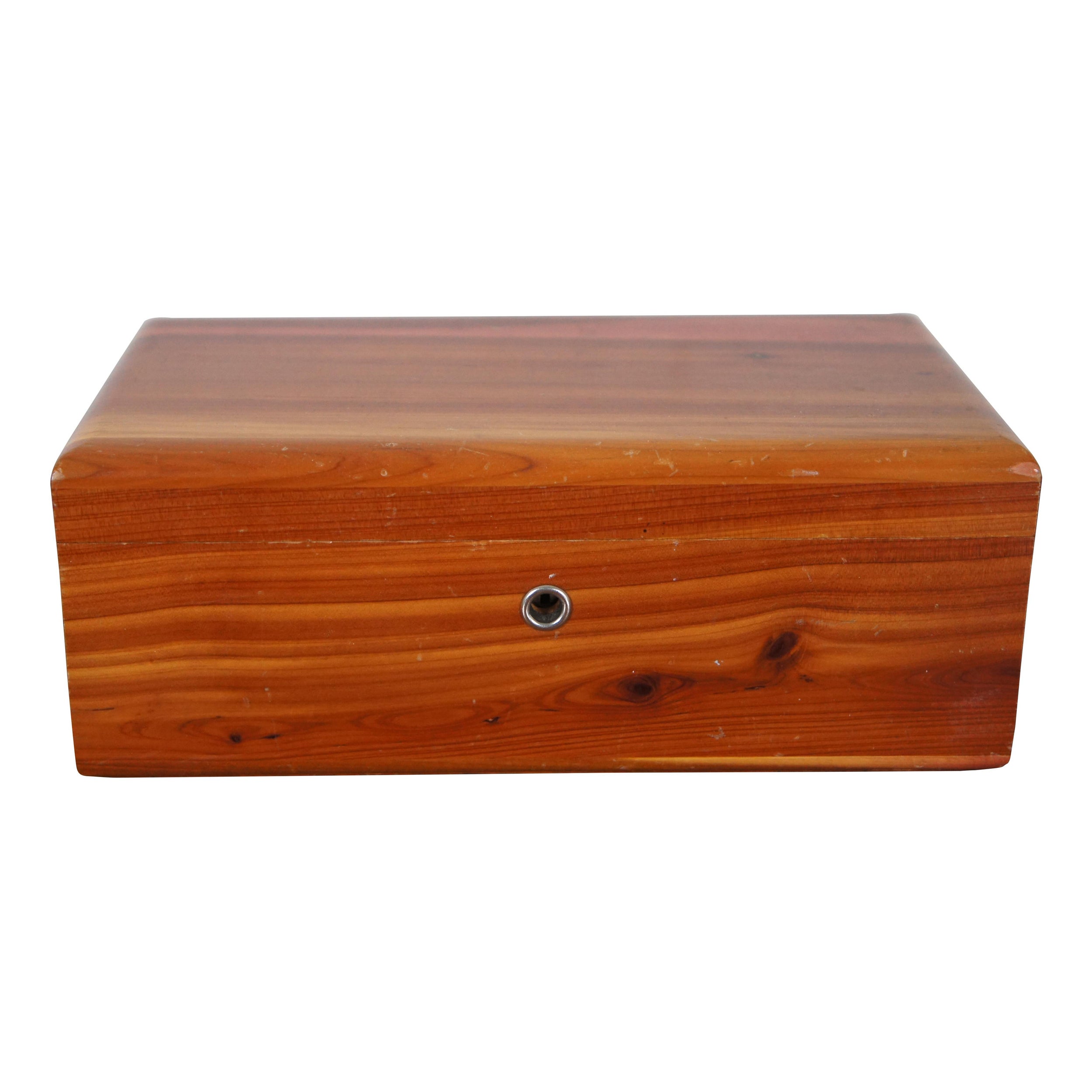 Vintage Lane Altavista Salesman Sample Pine Cedar Chest Jewelry Keepsake Box 9"