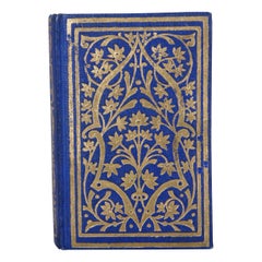 Antique 19th Century Language of Flowers Floras Album Leavitt & Allen Book 5"