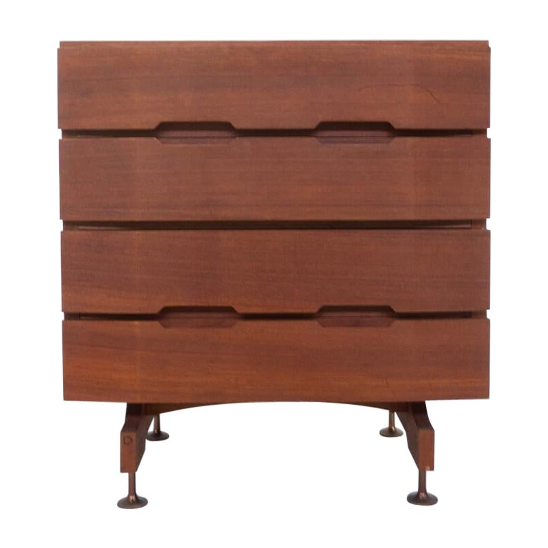 Mid-Century Modern Small Chest of Drawers, Italy, 1960s For Sale
