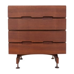 Vintage Mid-Century Modern Small Chest of Drawers, Italy, 1960s