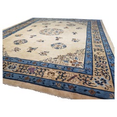 Élégant tapis pékinois ancien, vers 1900