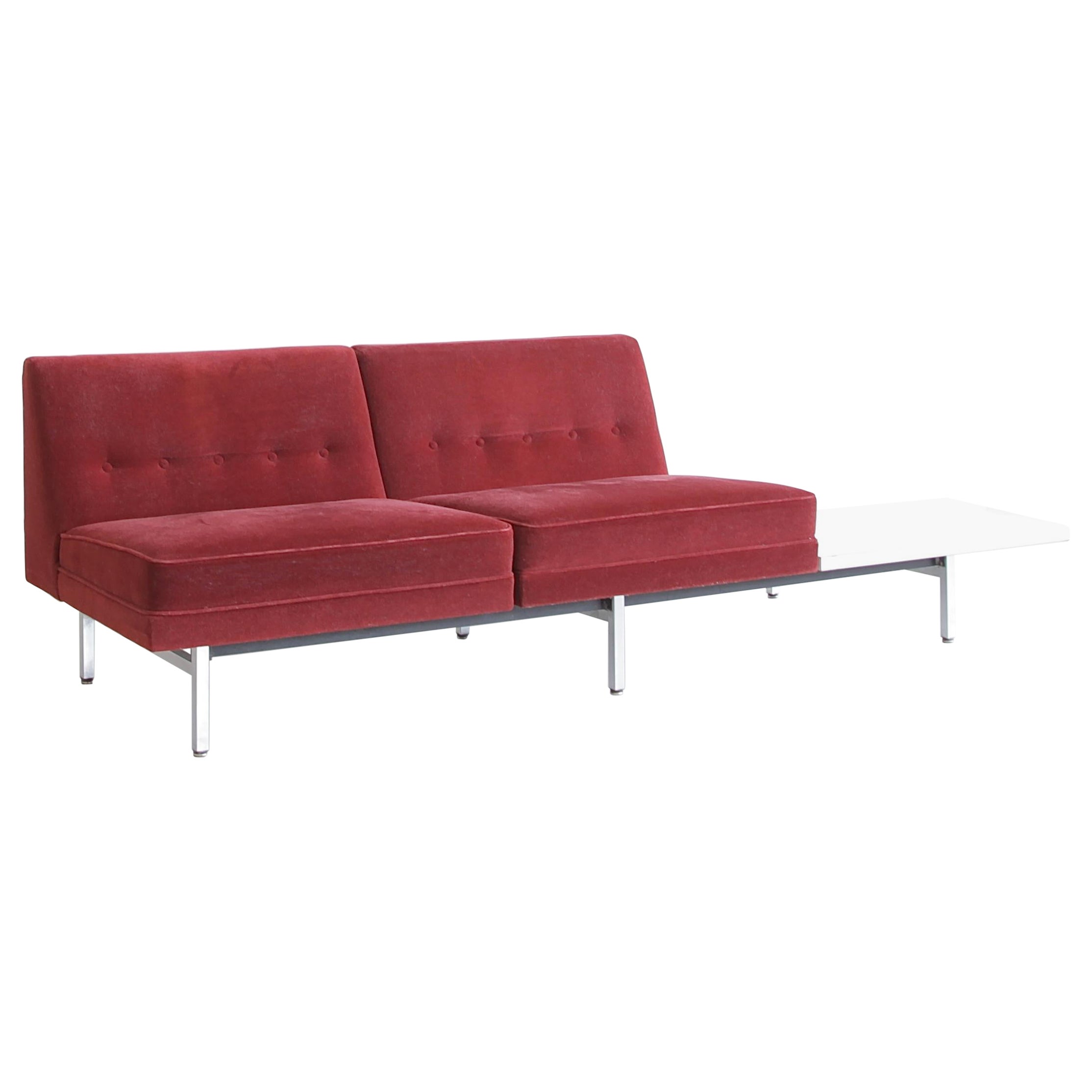 Modulares Sofa, entworfen von George NELSON für HERMAN MILLER, 1960er Jahre im Angebot