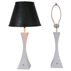 Pr. Metà secolo  Lampade da tavolo di The Mutual Sunset Lamp Co. degli anni '50 6 pezzi disponibili