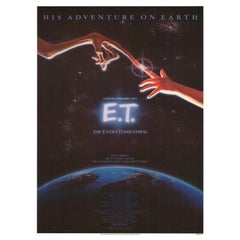 1982 E.T. The Extra Terrestrial Original Vintage Poster