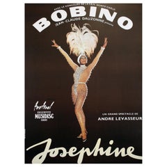 1974 Bobino - Josephine Baker Original Vintage Poster