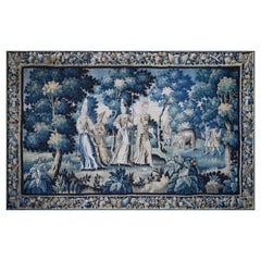 Antique large and rare 17th century tapestry (elephanteau) - N°1340