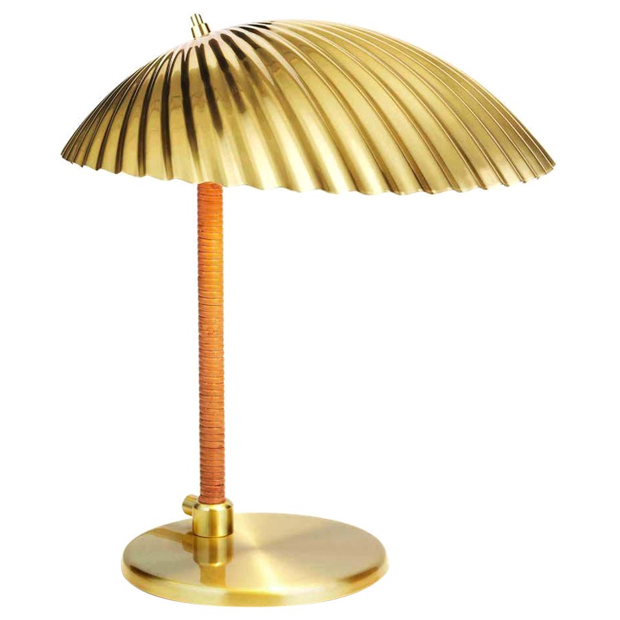 Gubi 5321 Brass Table Lamp By Paavo Tynell For Sale