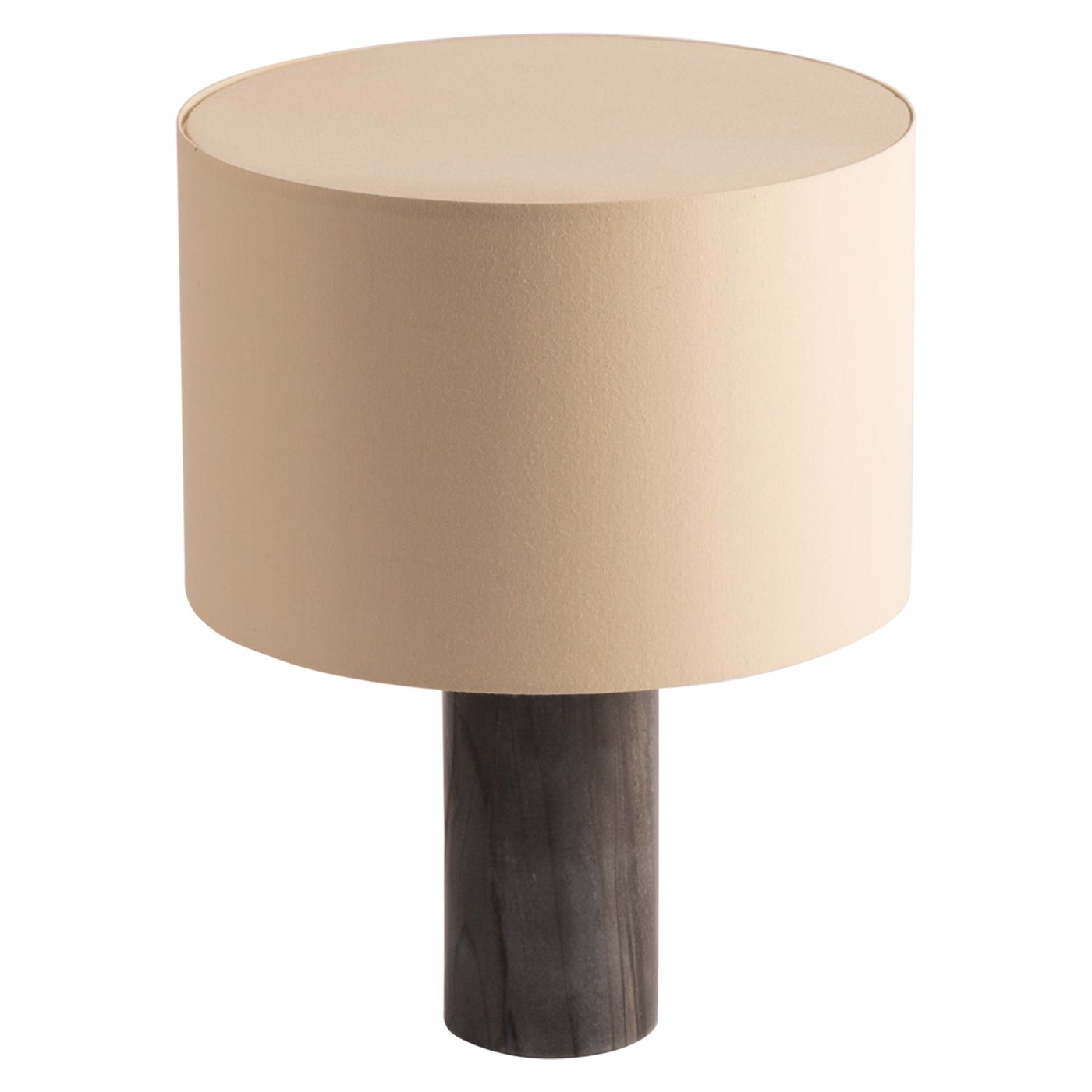 Black Marble Pipito Table Lamp by Simone & Marcel For Sale