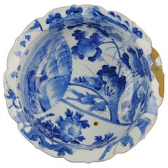 Antique Meiji Japanese Porcelain Bowl/Basins Dynastie, 19th Century