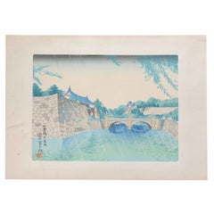 Vintage Japanese Wood Block Prints "Four Seasons of Tokyo" Uchida Wood Block Printing Co