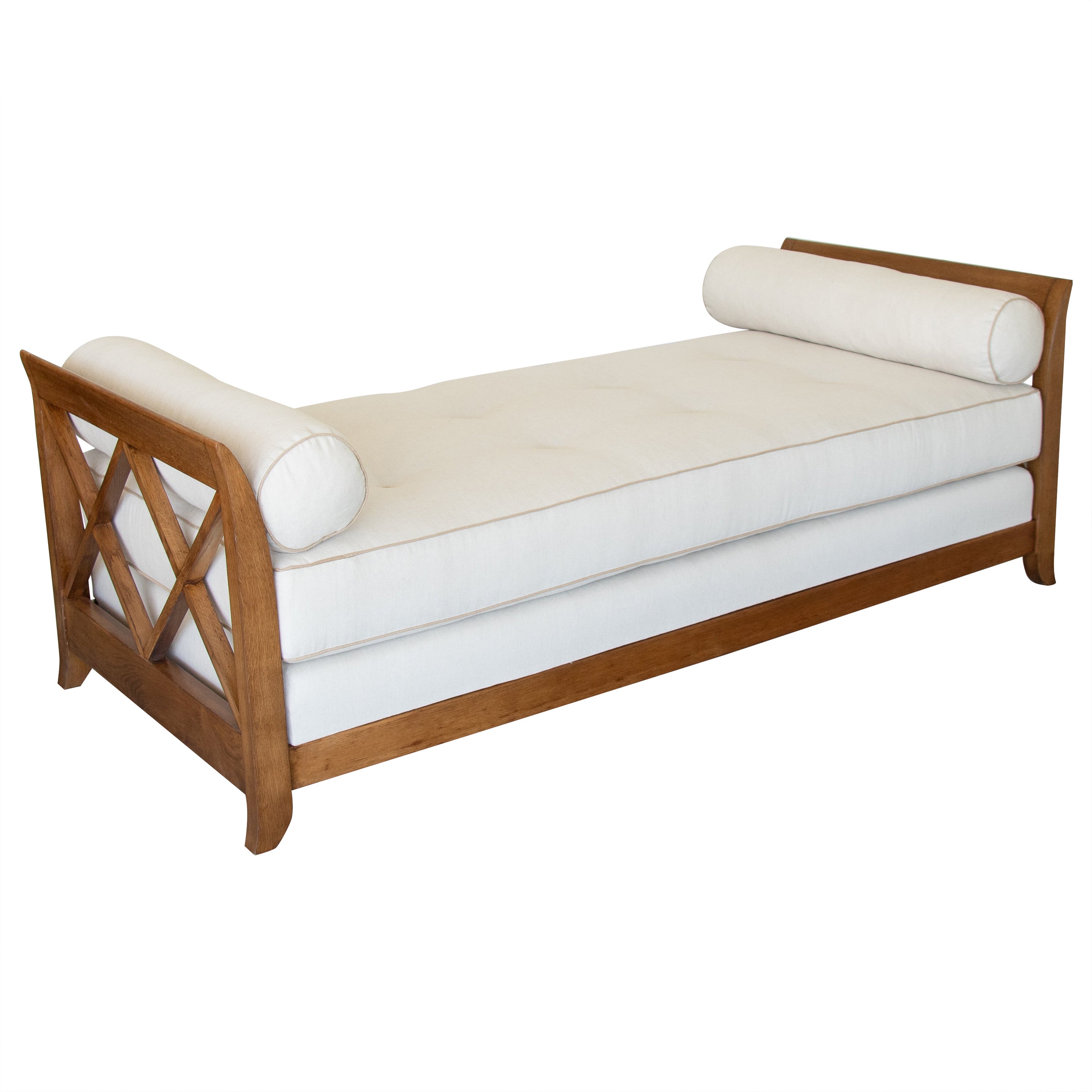1940's French Daybed in the Style of Jean Royere