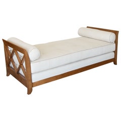 Vintage 1940's French Daybed in the Style of Jean Royere