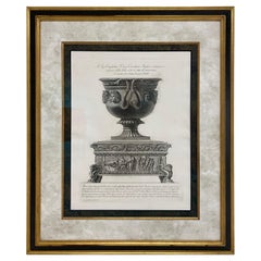 Retro Giovanni Battista piranesi large copper plate etching.