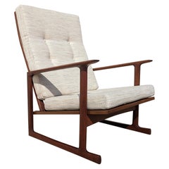 Vintage Mid Century Danish Modern Kofod Larsen Side Chair
