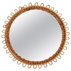 mirror rattan by franco albini 