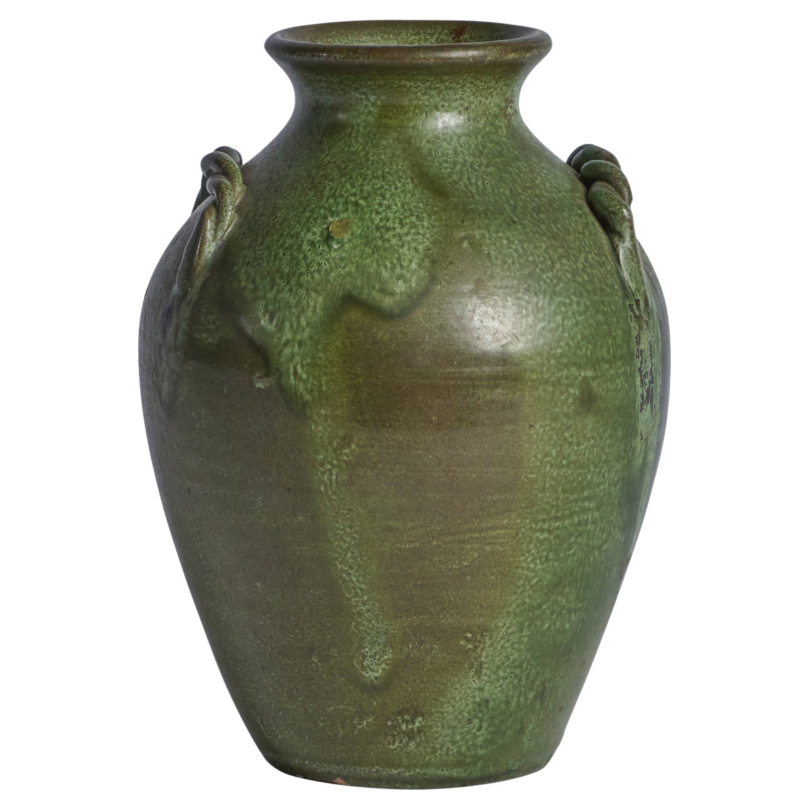 Cole Pottery, vase, faïence, États-Unis, années 1940