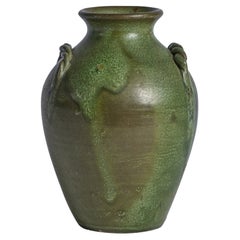 Cole Pottery, vase, faïence, États-Unis, années 1940