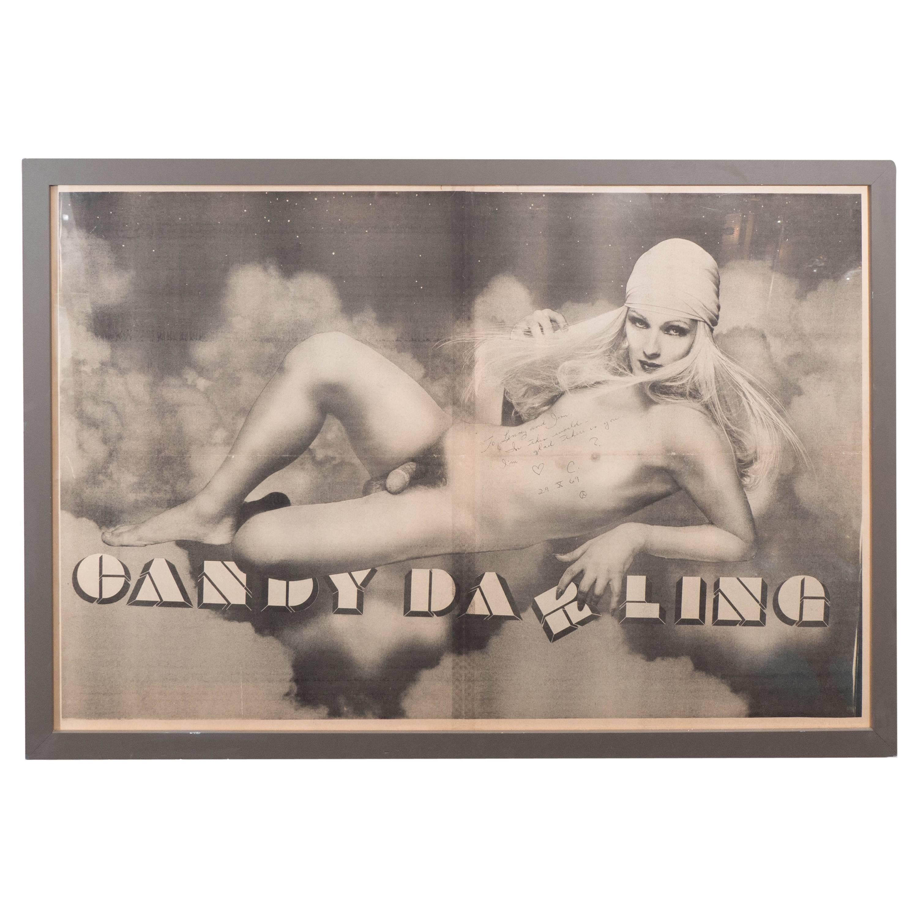 Autographed Poster of Candy Darling