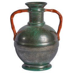 Upsala Ekeby, Vase, Earthenware, Sweden, 1930s