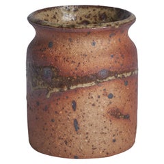 Vintage Rolf Palm, Small Vase, Stoneware, Sweden, 1950s