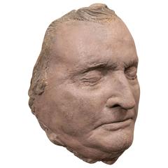 19th Century Death Mask of Daniel Webster