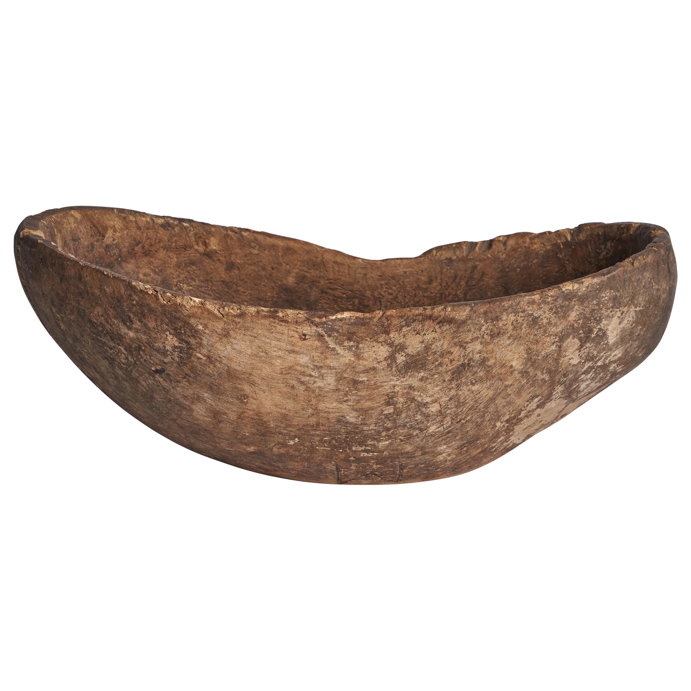 Swedish Craft, Wooden Bowl, Sweden, 17th Century For Sale