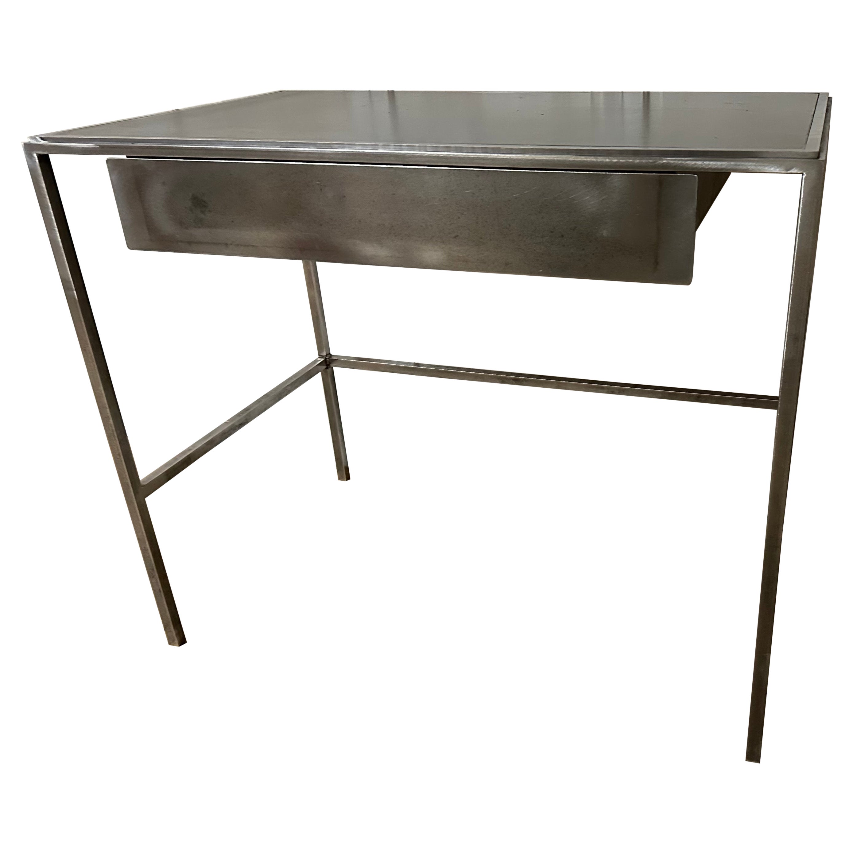 Custom Made Metal Vanity or Desk by BH&A For Sale