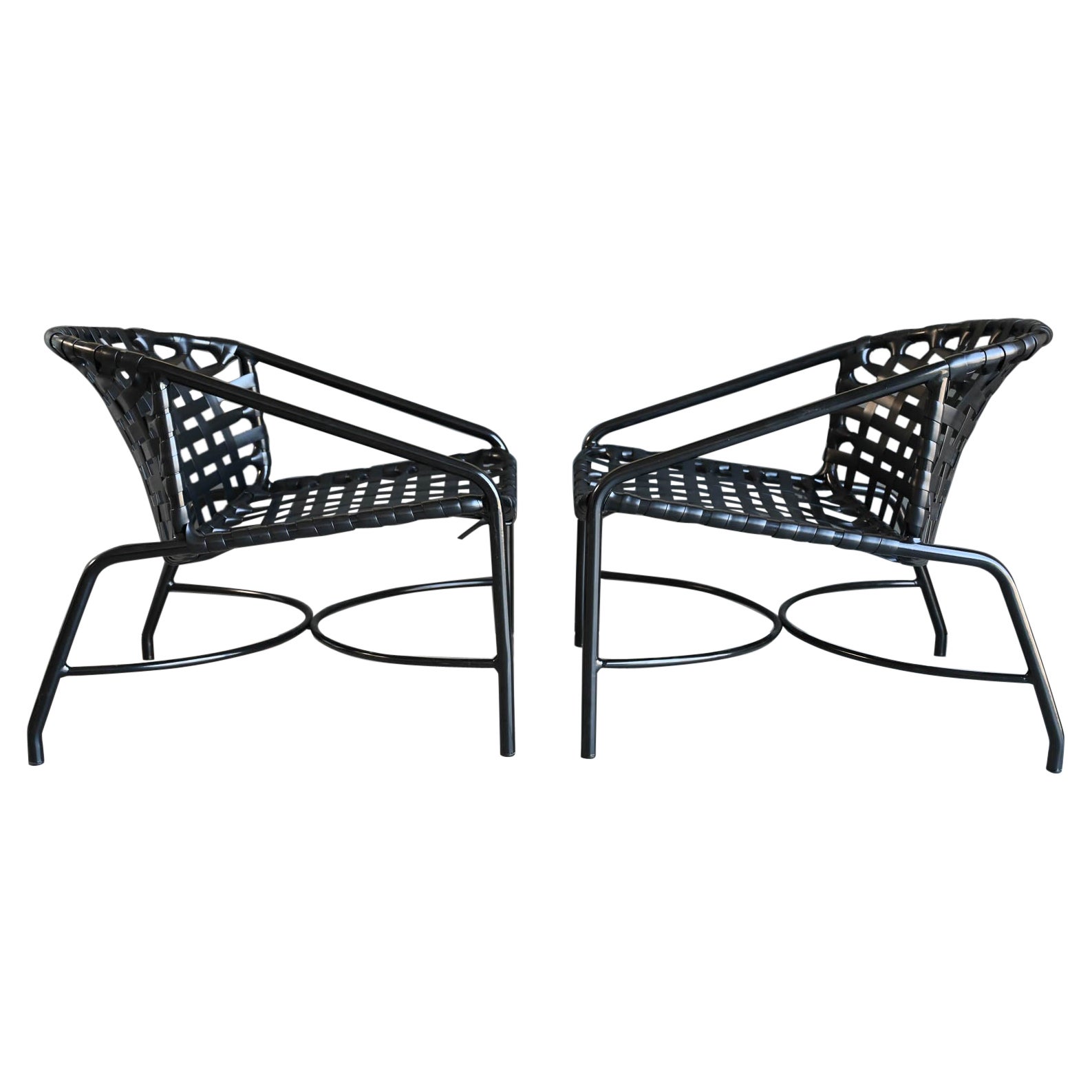 Pair of Tadao Inouye for Brown Jordan Kantan Lounge Chairs, ca. 1960