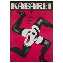 Cabaret 1973 Original Polish Film Poster, Wiktor Górka