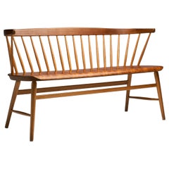 Banc Florida par Ebbe Wigell pour AB Bröderna Wigells Stolfabrik, Suède années 1950