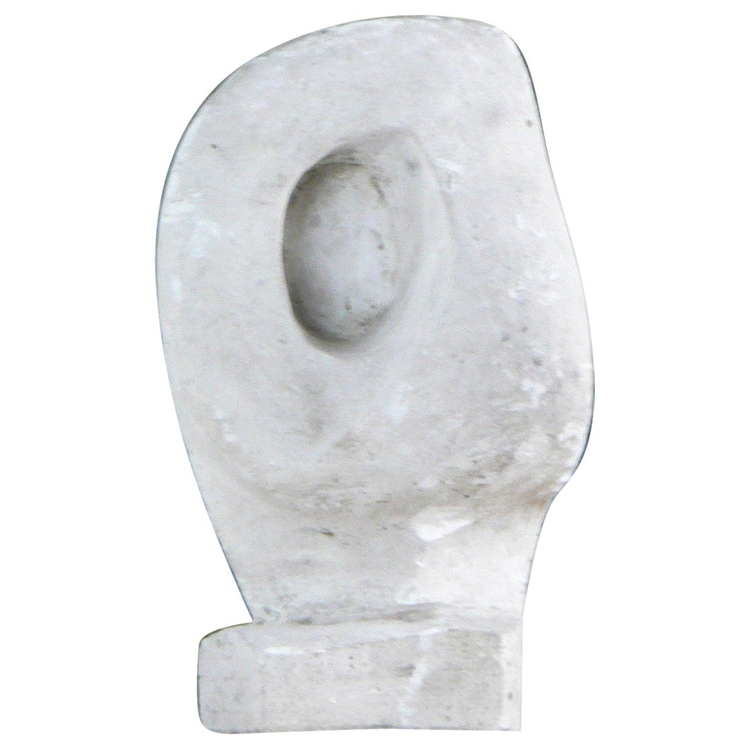 Abstract plaster sculpture from the 1950s with a French origin.