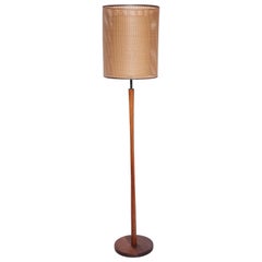 Gordon & Jane Martz for Marshall Studios Walnut Five Socket Reading Floor Lamp