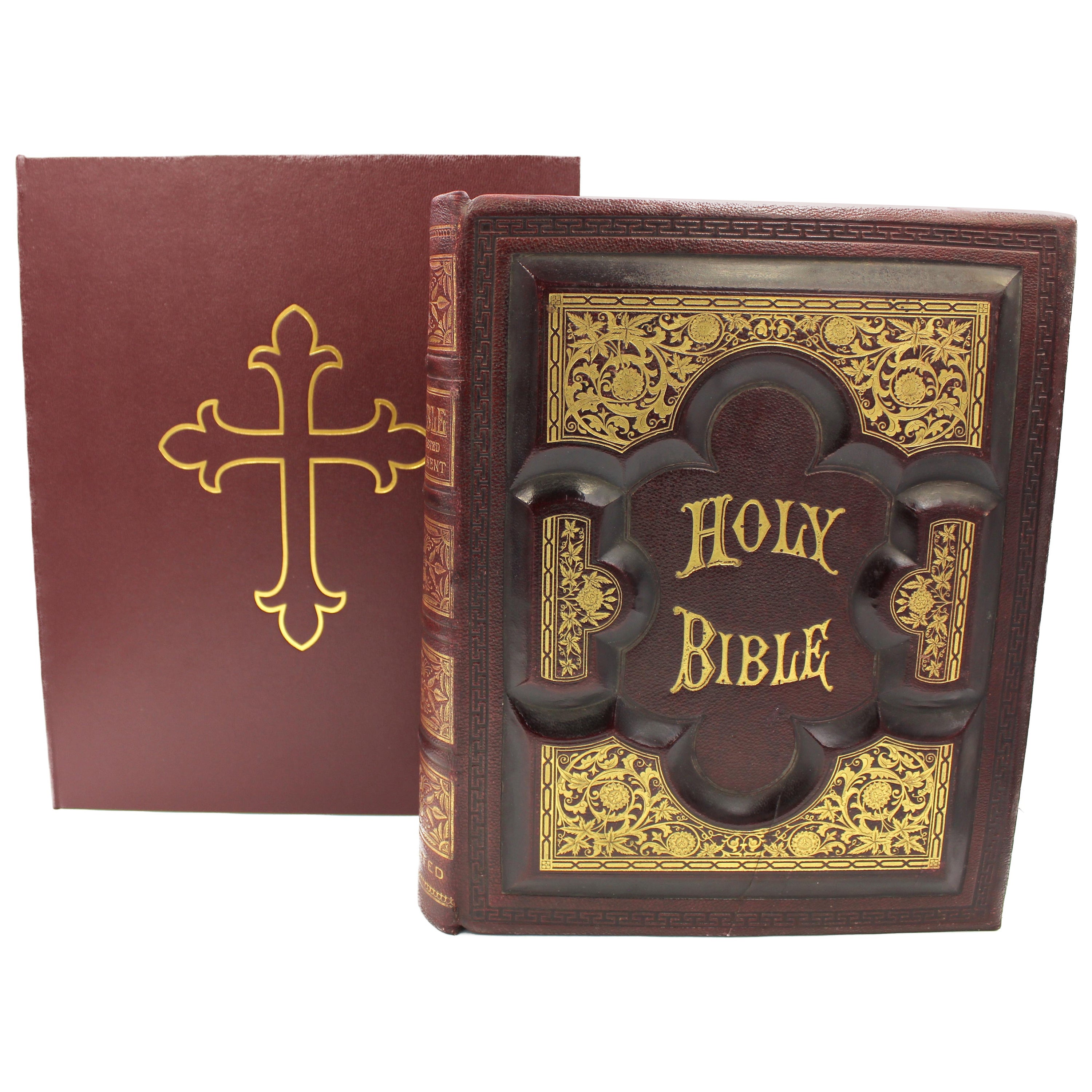 The Holy Bible, Containing the Old and New Testaments, Illustrated, 1885