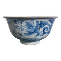 Ming Dynasty Blue and White Bowl for the Tibetan Market, 15th/16th c, China