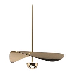 Bonnie Contemporary LED Medium Pendant, Solid Brass or Chromed