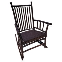 Used 19thc Old Hickory Rocking Chair