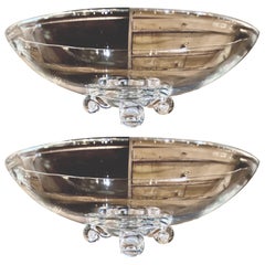 Pair Steuben Bowls, c. 1950-1960