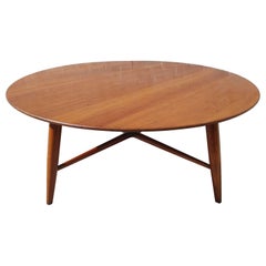 Used Mid Century Modern Willett Solid Cherry Coffee Table