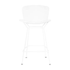 2021 Harry Bertoia for Knoll Counter Stool in White with Full Cover