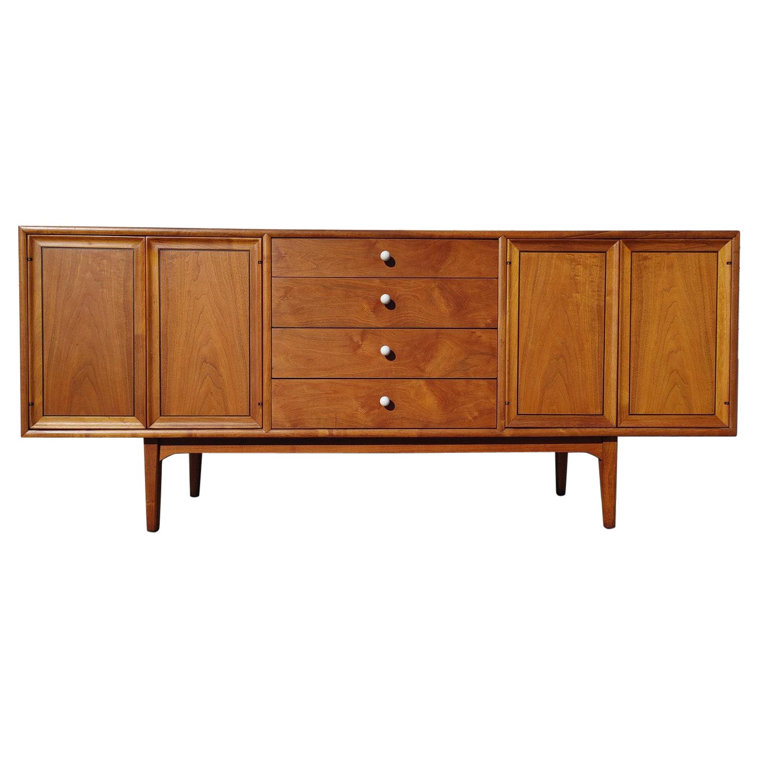 Drexel Declaration Sideboard/Hutch, Moderne der Mitte des Jahrhunderts