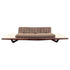 Vintage Mid Century Modern Adrian Pearsall Tavertine Side Table Boomerang Leg Sofa