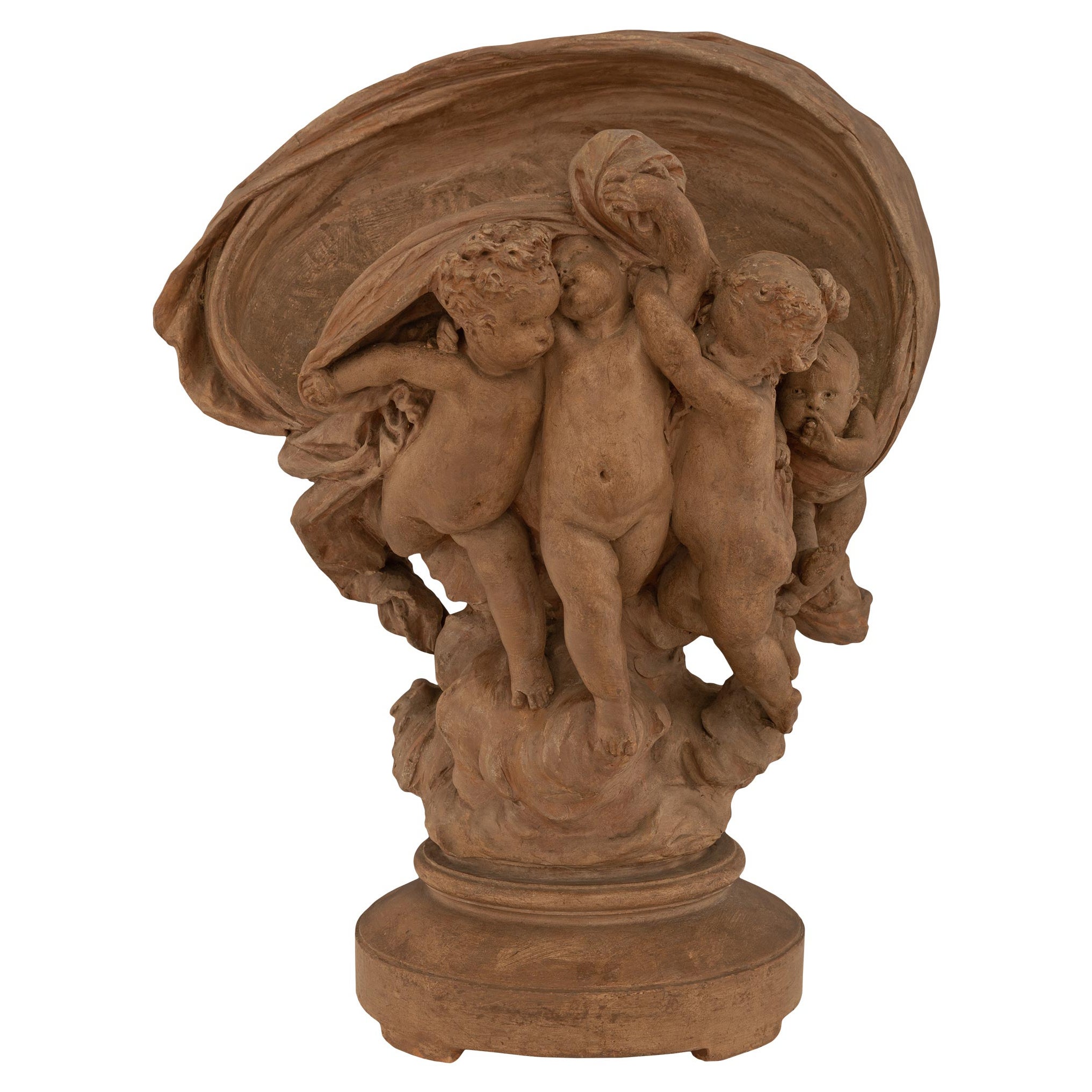 French Mid 19th Century Terra Cotta Statue By Gustave Joseph Chéret For ...