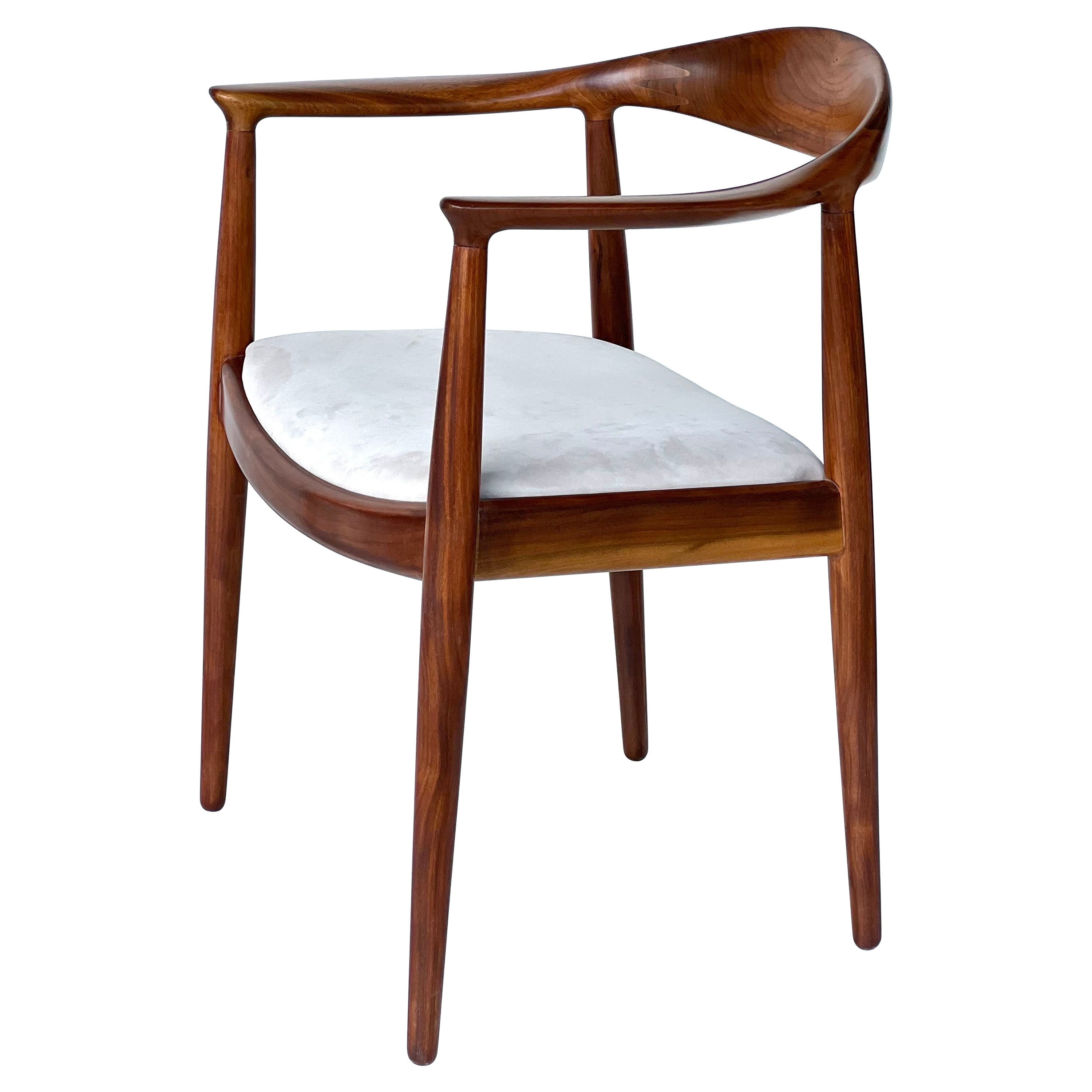 Hans Wegner The Chair Walnut Model JH503  by Johannes Hansen  2 Available