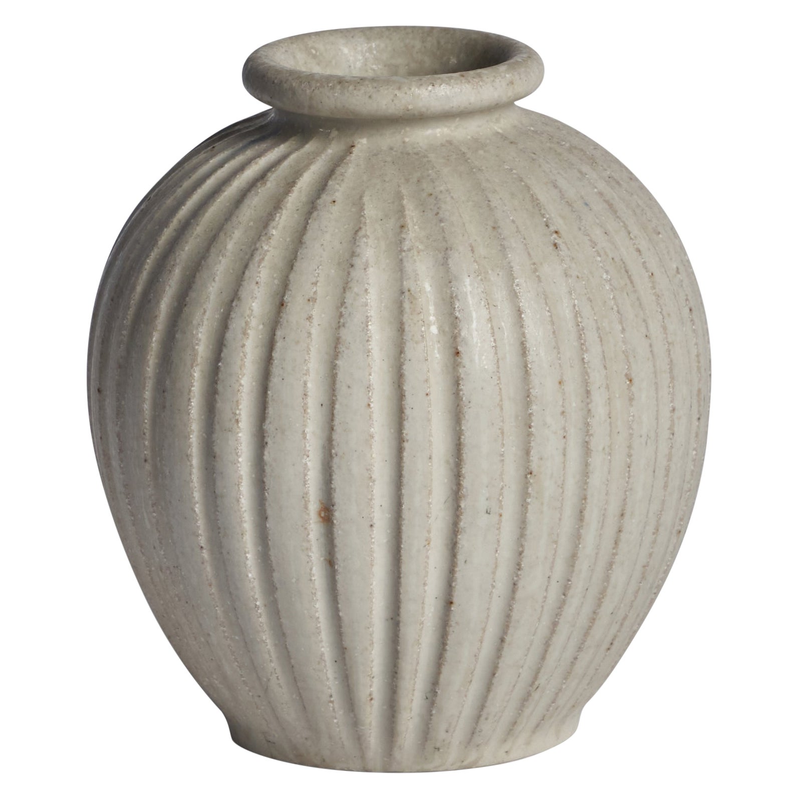 Arne Bang, Vase, Stoneware, Denmark, 1930s For Sale