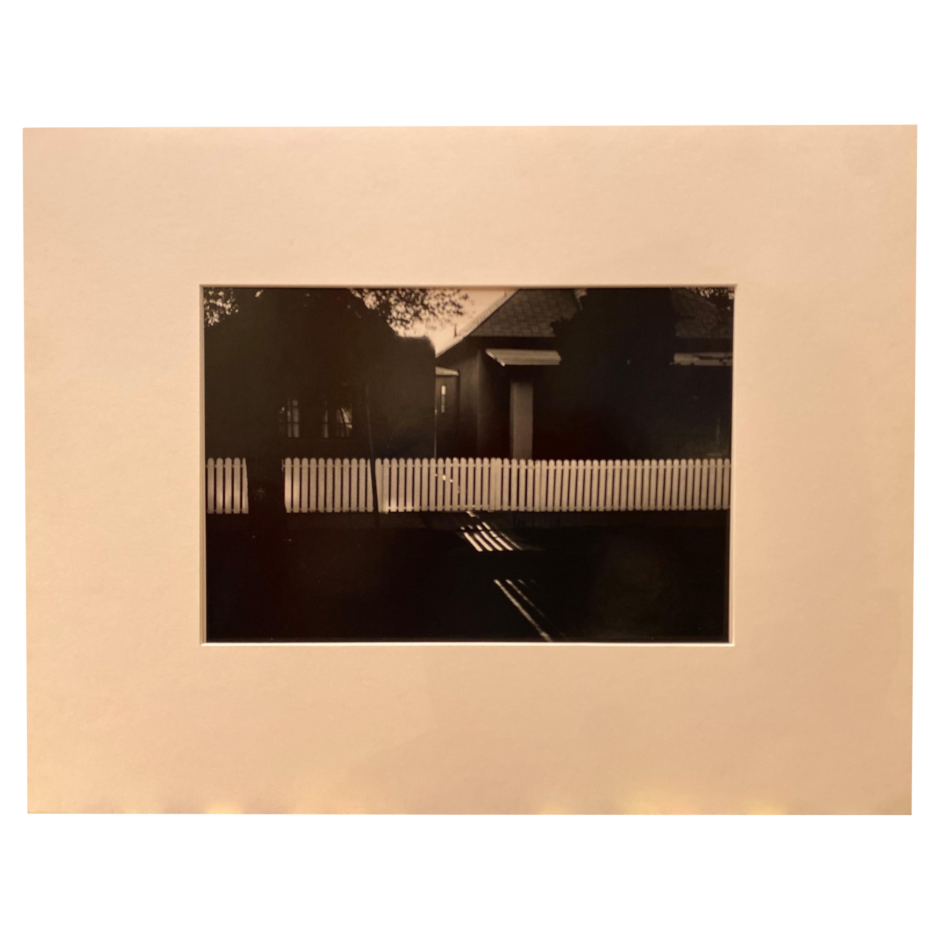 Ray Metzker Photograph with Picket Fence For Sale
