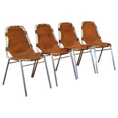 Les Arcs Stühle  von Charlotte Perriand, 1960er Jahre.