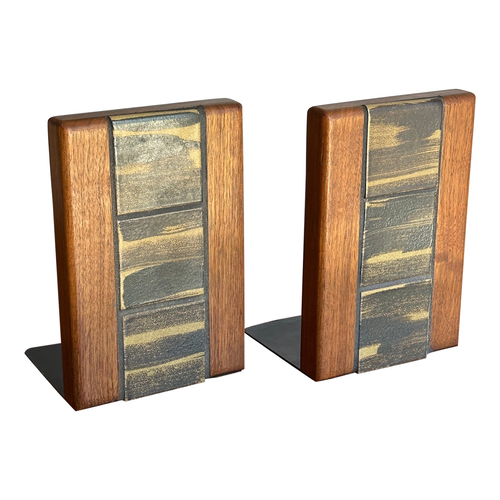 Jane and Gordon Martz Bookends for Marshall Studios