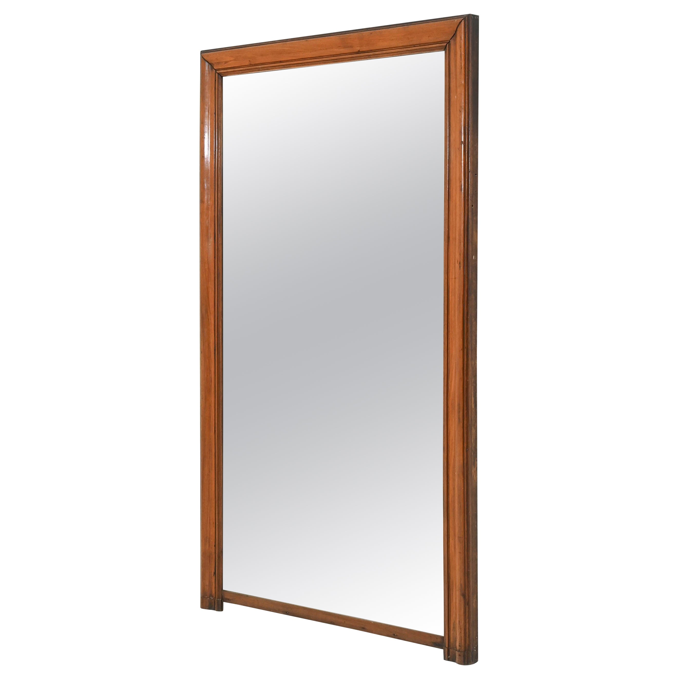 19th Century French Wooden Mirror For Sale at 1stDibs